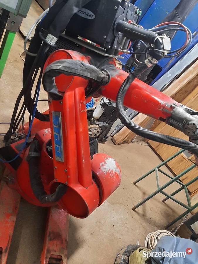 Robot spawalniczy REIS podajnik kpl fronius
