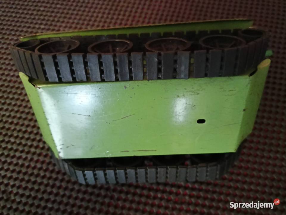 Zabawka PRL czołg Rudy 102 Rzeszów