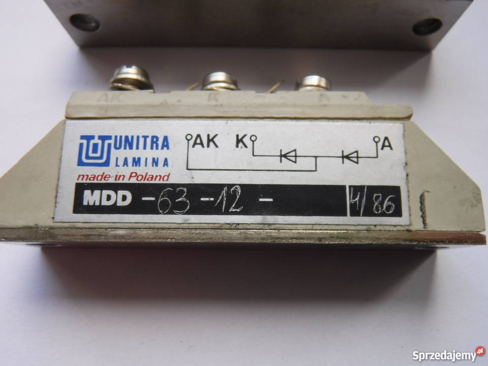 MDD6312 Moduł 63A 1200V Unitra Lamina Nowe Szydłowiec