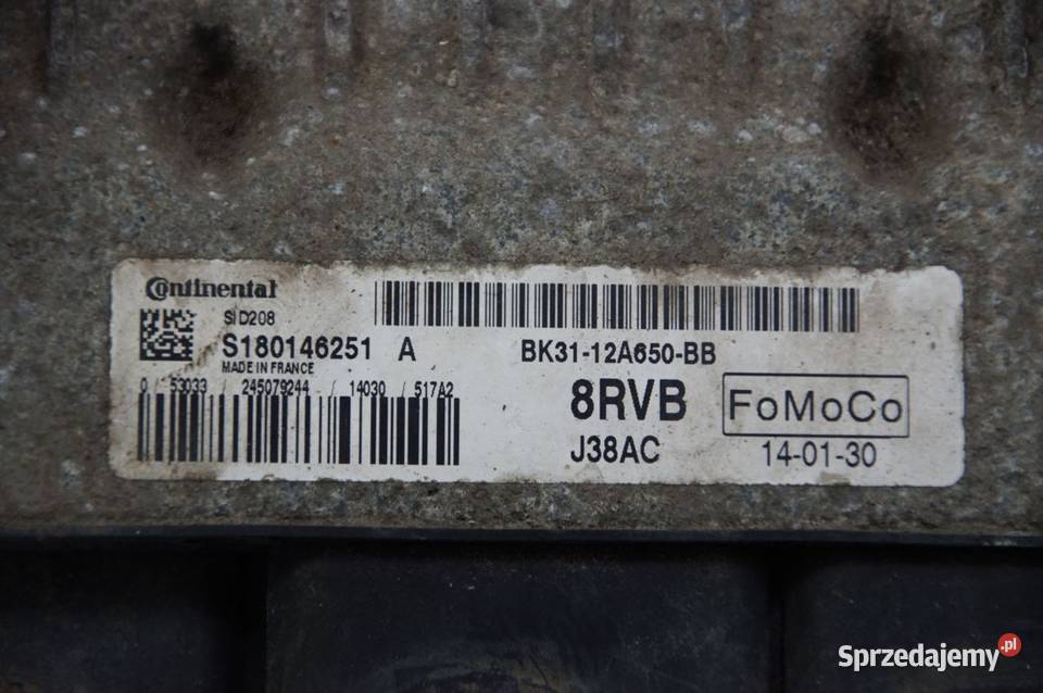 KOMPUTER SILNIKA ECU FORD TRANSIT MK8 Lipno