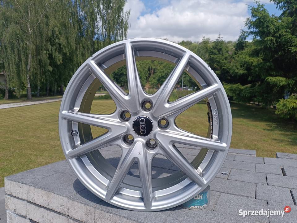 Sprzedam komplet felg aluminiowych Ronal Audi Średnica 17" Posada