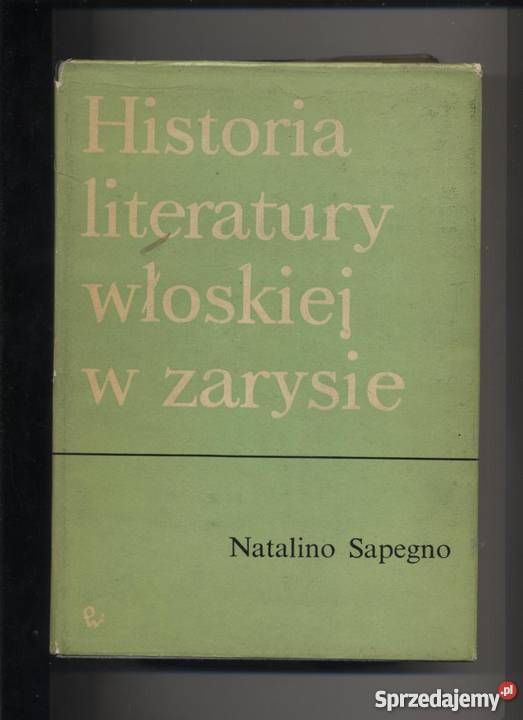 Historia literatury włoskiej w zarysie Szczecin
