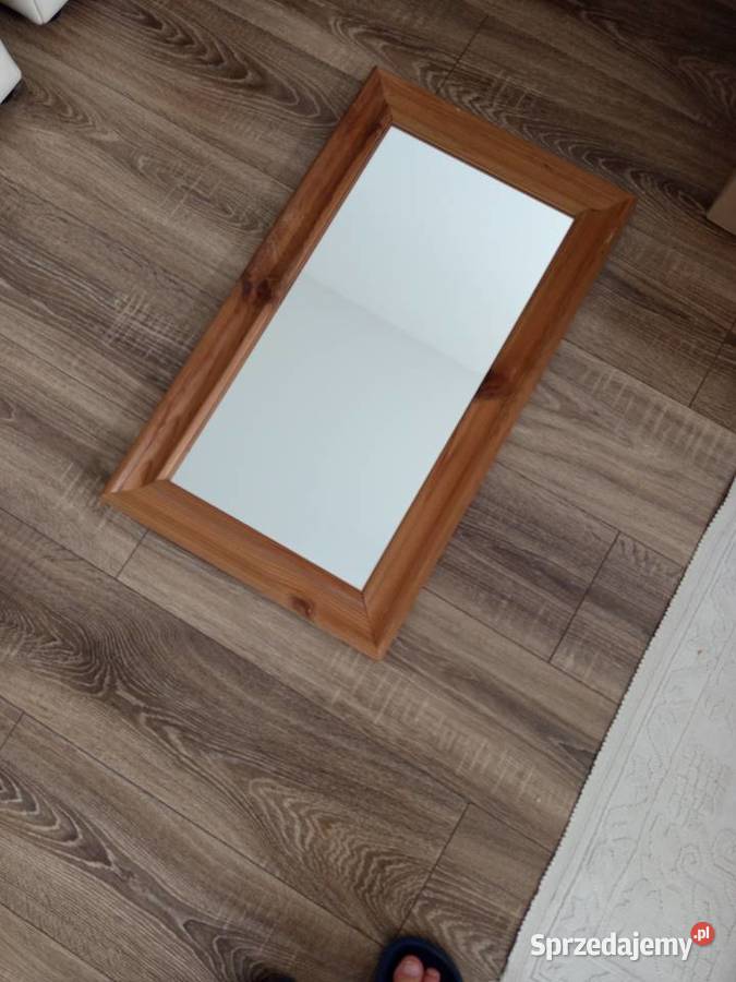 Lustro w dębowej ramie Lustra Gdańsk