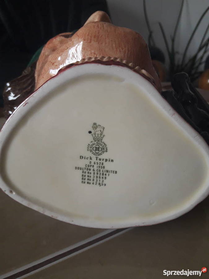 Antyk Royal Doulton kufel porcelanowy Anglia Janów Lubelski