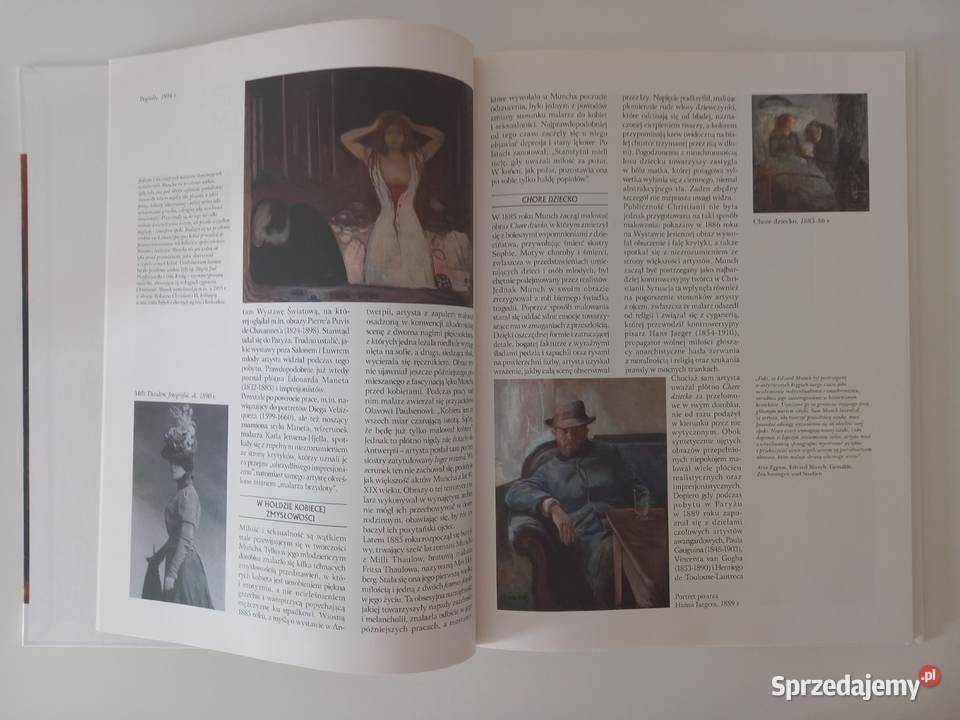 Sztuka Malarstwo Edvard Munch seria Oxford małopolskie Kraków