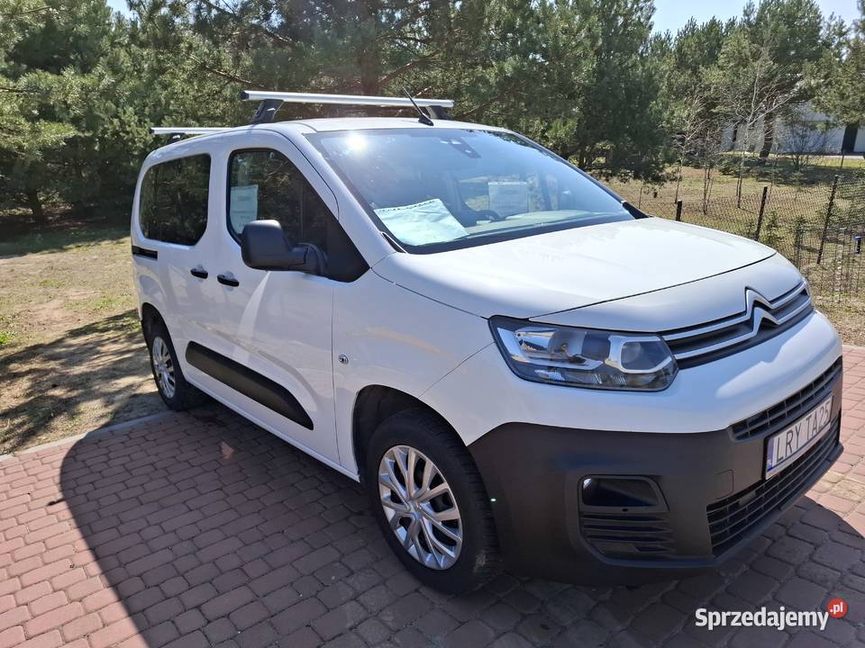 citroen berlingo 2022 M 15 BlueHDI Feel Pack SS Warszawa sprzedam