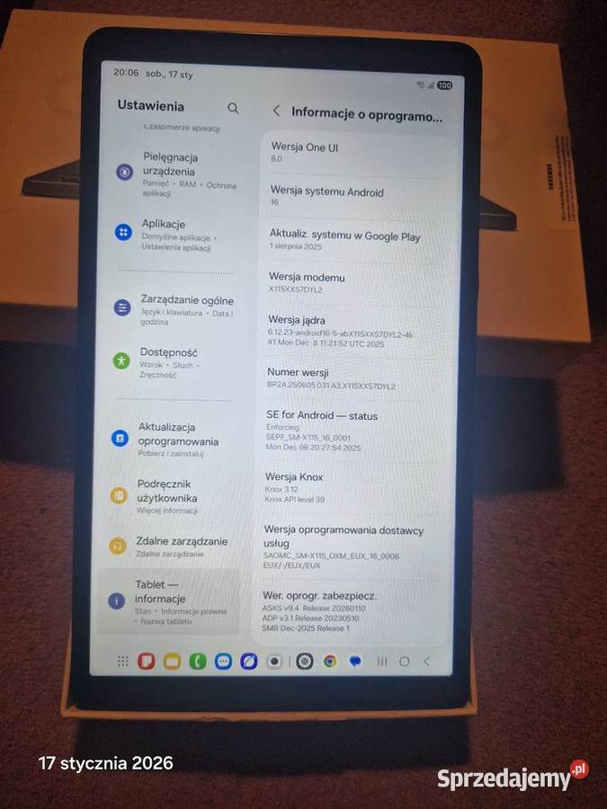 Samsung Galaxy TAB A9 z LTE 64GB