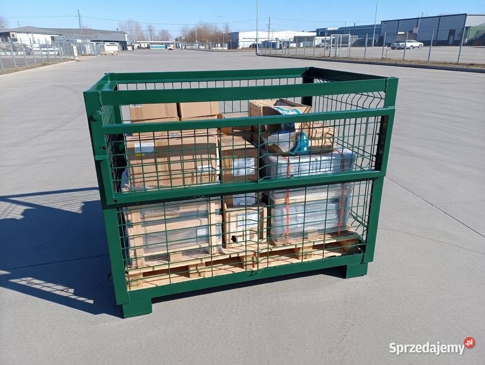 Kosz metalowy gitterbox hurt detal FV wielkopolskie Kobylin