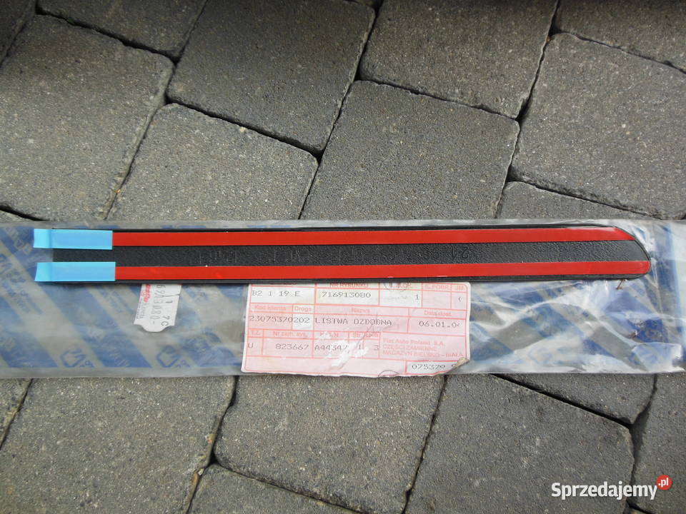 LISTWA OZDOBNA FIAT CINQUECENTO 716913080 NOWA