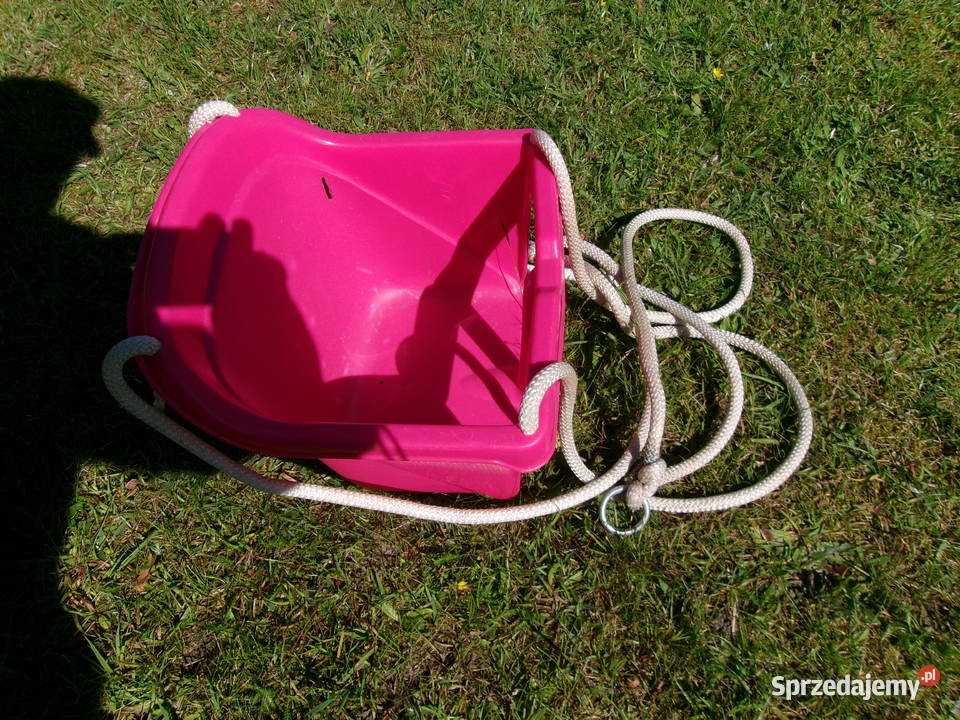 Huśtawka kubełkowa plastykowa mazowieckie Legionowo sprzedam