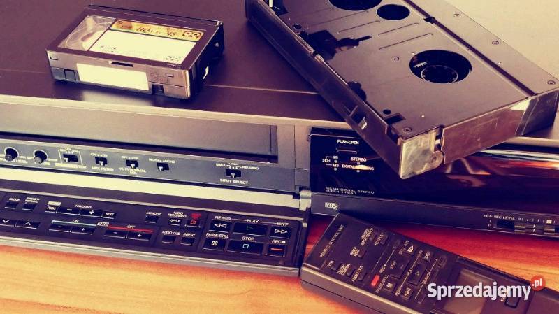 Przegrywanie kopiowanie kaset VHS VHSC Video8 Kęty