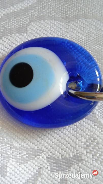 SZKLANA PRZYWIESZKA DO NASZYJNIKA BRELOKA OKO wielkopolskie Piła