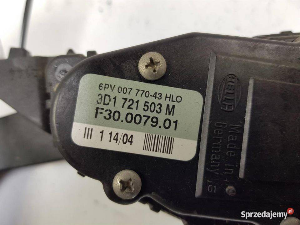 PEDAŁ 3D1721503M VOLKSWAGEN PHAETON Lipno