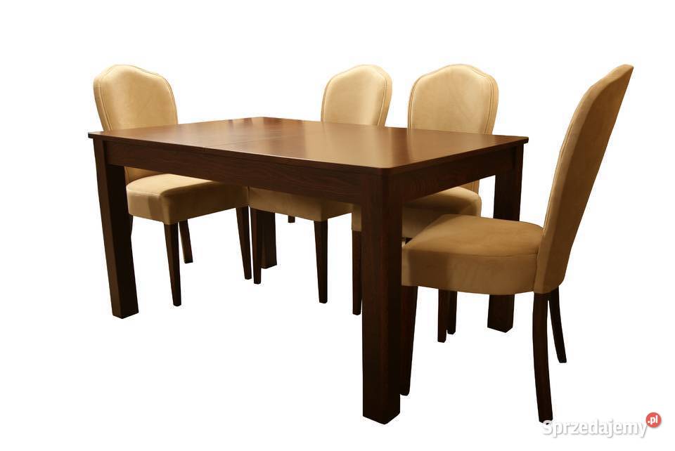 Stół drewniany dębowy rozkładany 90×140-190 cm