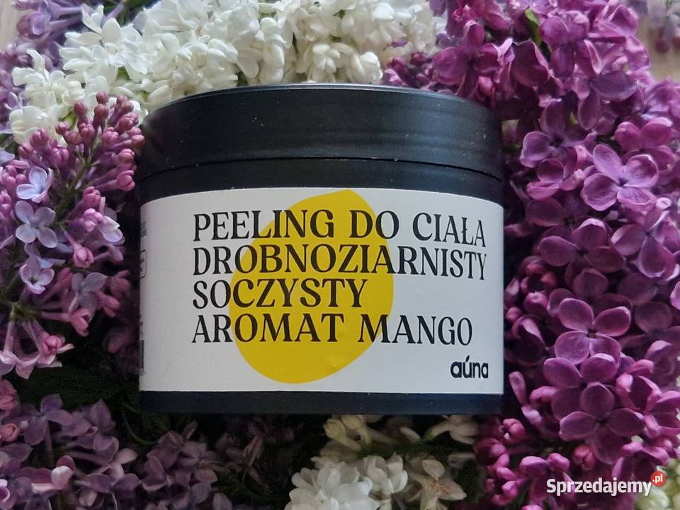 Wegański cukrowy peeling mango do ciała