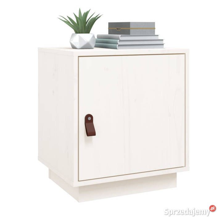 Szafka nocna biała 40x34x45 lite drewno sosnowe mazowieckie Warszawa sprzedam