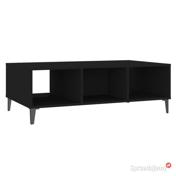 Stolik kawowy czarny 1035x60x35 materiał Warszawa