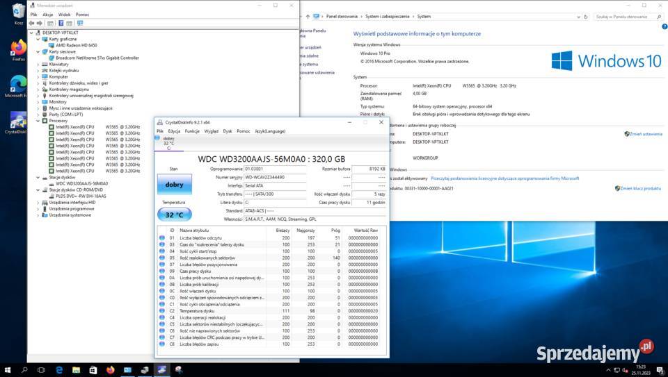 Workstation Dell t3500 INTEL x5650 Liczba rdzeni procesora 6 mazowieckie Warszawa