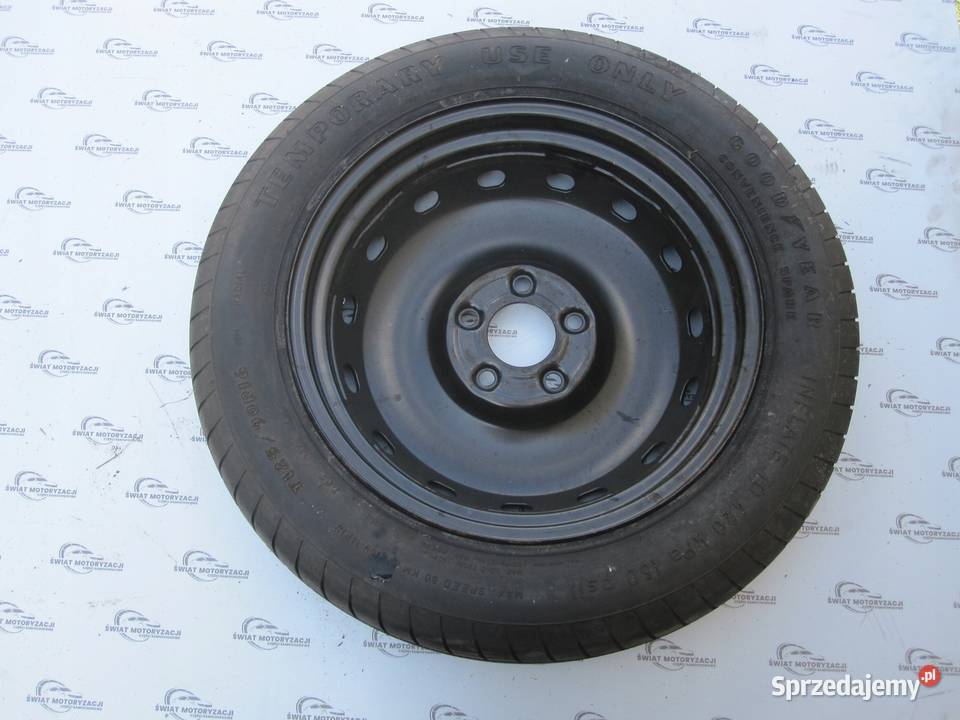 MERCEDES W169 koło dojazdowe 1259016 98M 5x112