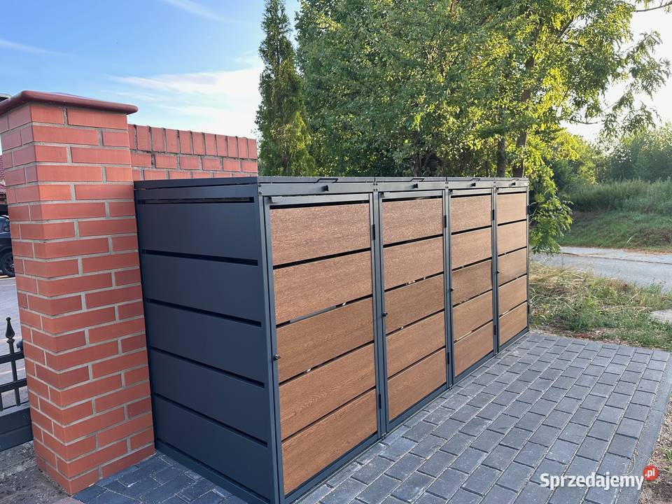 Zabudowa koszy na śmieci Obudowa na kosze Osłona Kraków