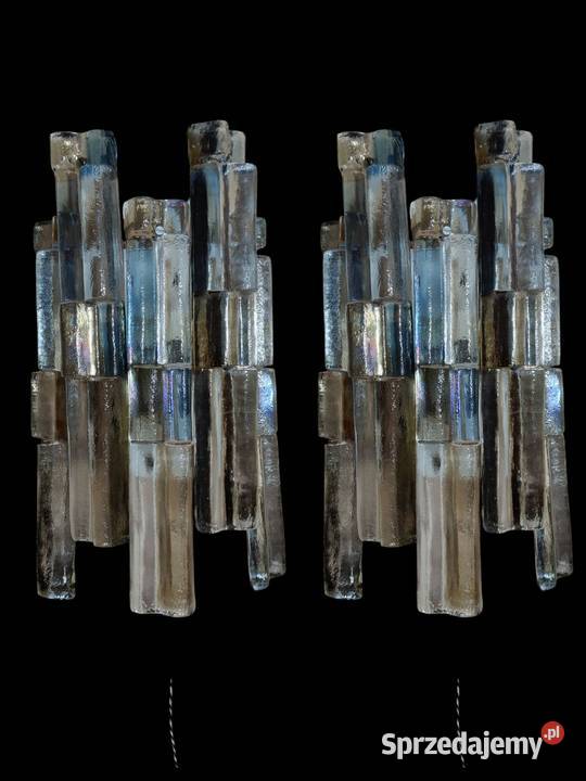 Kinkiety J T Kalmar Franken lata 6070 vintage Kalisz sprzedam