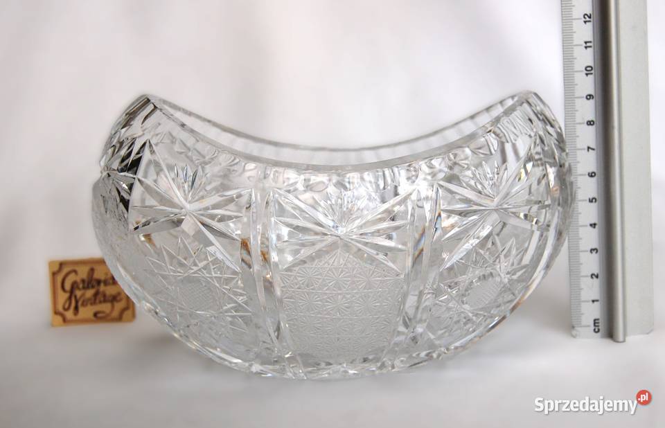 Miska kryształowa koszyk koszyczek kryształ Lublin