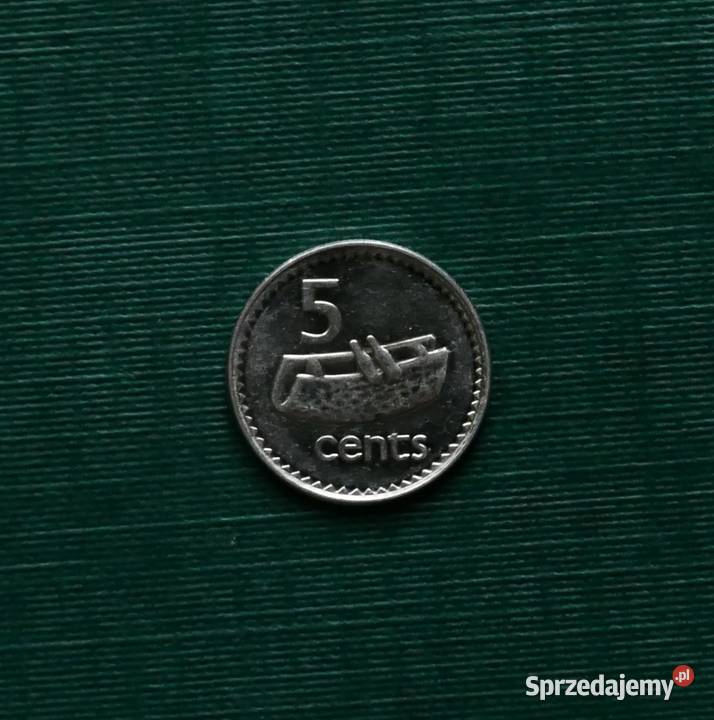 FIDŻI 5 centów 1997r Gliwice