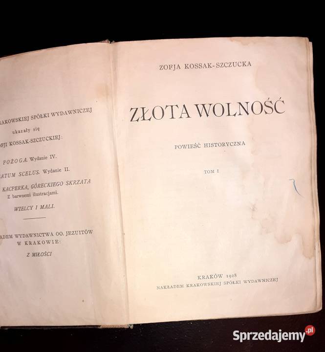 Ksiązki starodruki z XIX i XX wieku