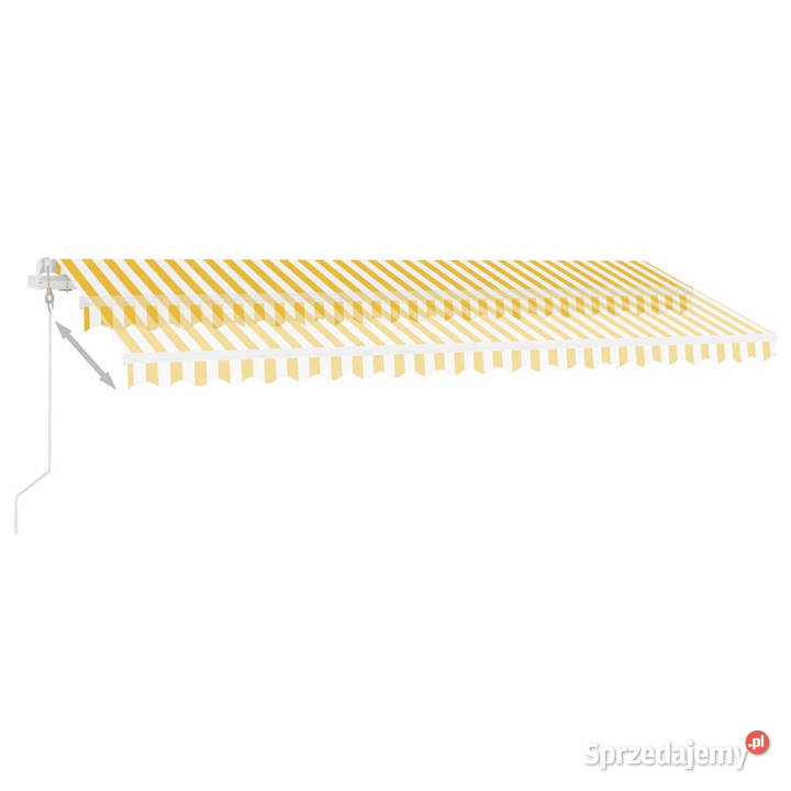Automatycznie zwijana markiza LED i czujnik sprzedam