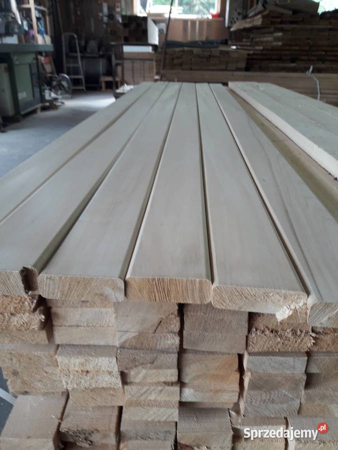 Deska lipowa lipa boazeria sauna Borsukówka