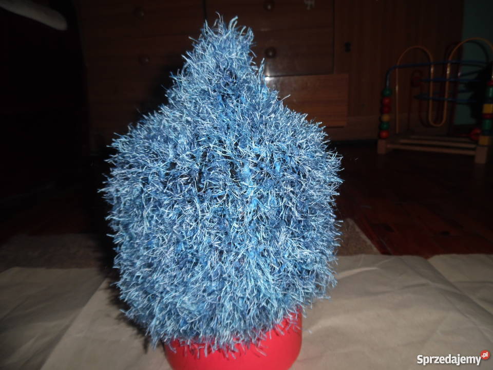 Czapka z wełny reczna robota dolnośląskie Oborniki Śląskie