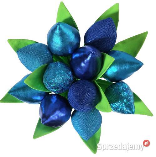 Tulipany szyte 11 glamour i bawełna MIX duży