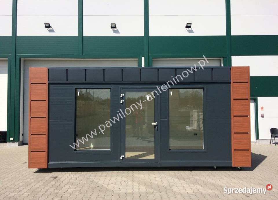 NOWY PAWILON HANDLOWY KONTENER USŁUGOWY BIUROWY Piaseczno