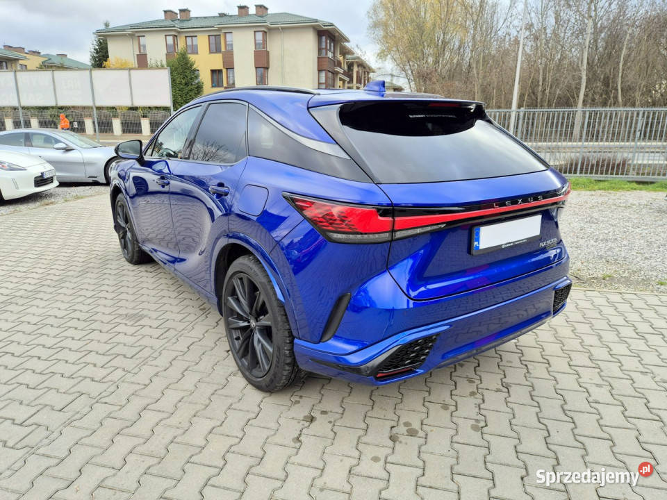 Lexus RX Rx 500h F Sport Fv 23 V 2022 aluminiowe felgi Konstancin-Jeziorna
