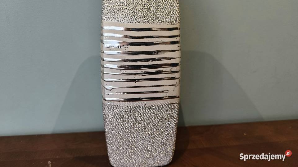 Stylowy unikatowy wazon zdobiony Łódź