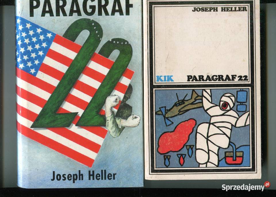 Paragraf 22 Joseph Heller 2 wydania Pozostałe Szczecin