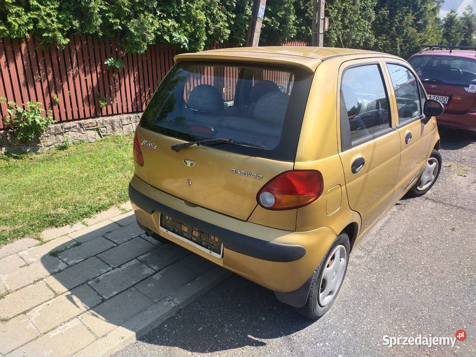 Daewoo Matiz 2001 r 159 000 zloty kolor Kalisz