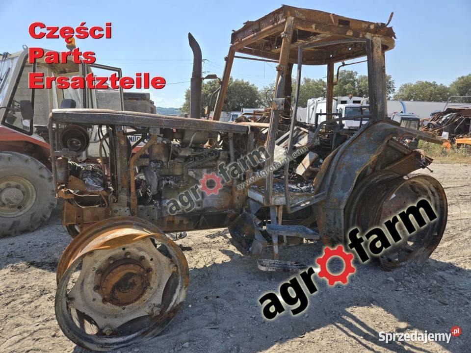 Massey Ferguson 6180 części skrzynia biegów oś