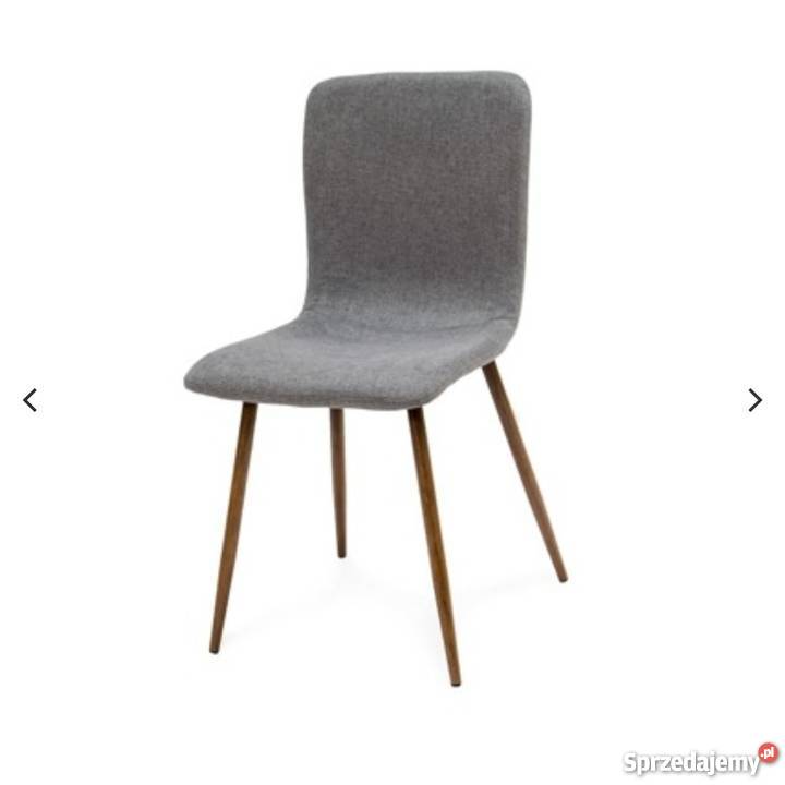 Krzesło tapicerowane szare