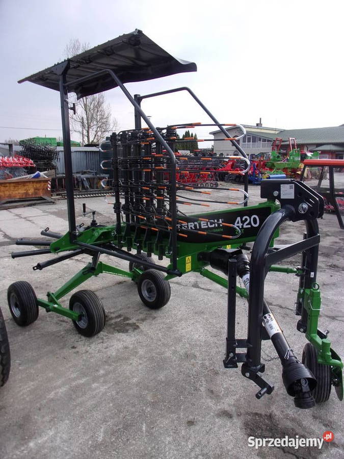 Zgrabiarka 1karuzelowa ZKT420 InterTech 42m w Zgrabiarki i przetrząsacze Opoczno sprzedam