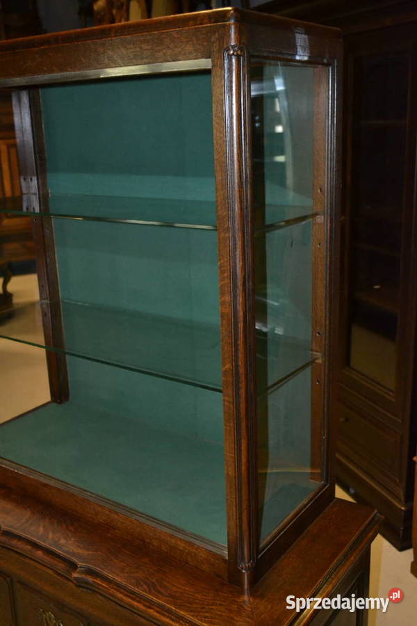 witryna ciemny dąb Będzin