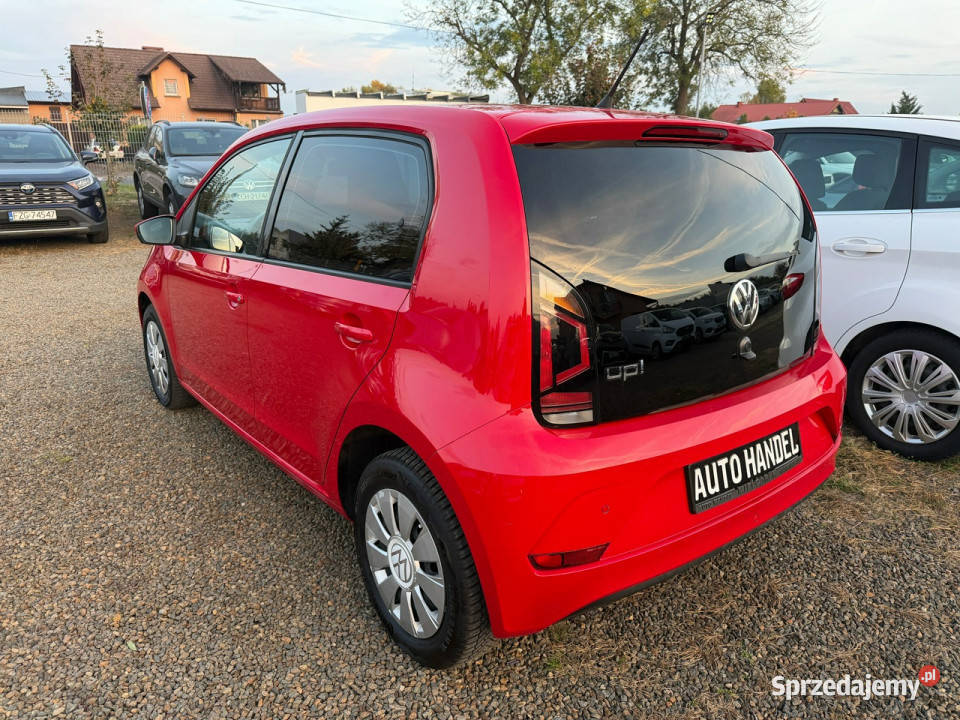 Volkswagen Up klimatronic kamera gwarancja czerwony Zbąszyń