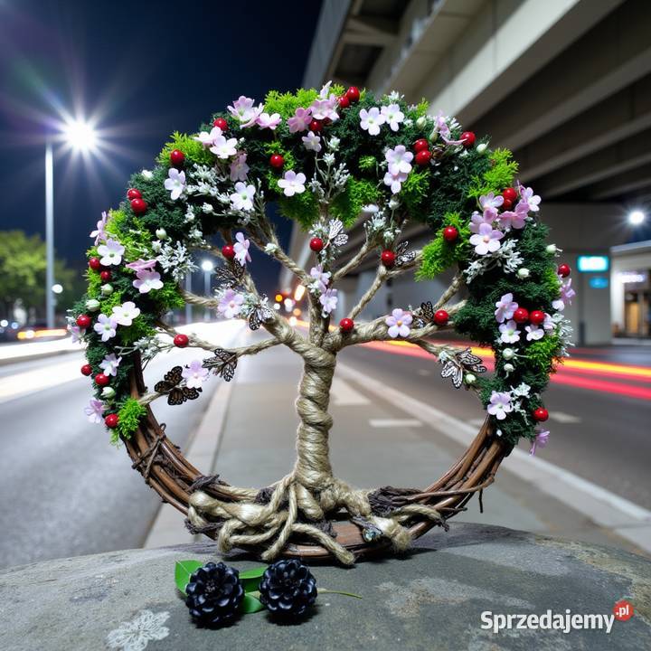 stroik kompozycja dekoracja drzewo życia śląskie Bielsko-Biała