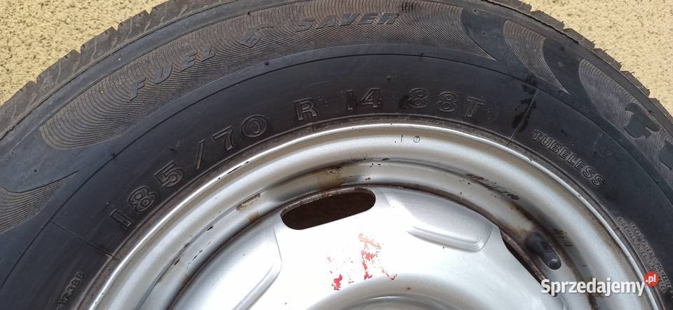 Felga stalowa z oponą Firestone 1857014 Średnica 14" Motoryzacja Sosnowiec