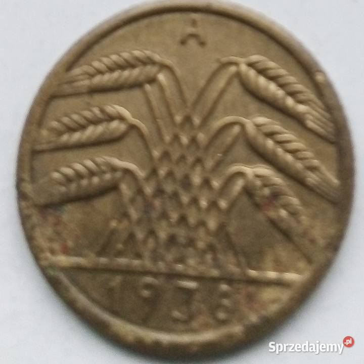 NIEMCY5 REISCHPFENIG1936 rAWEIMAR Numizmatyka Legionowo