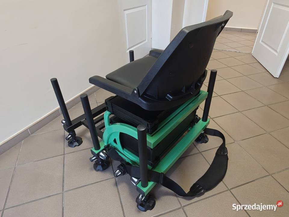 Mistrall X6 fotel obrotowy wędkarski NOWY kosz