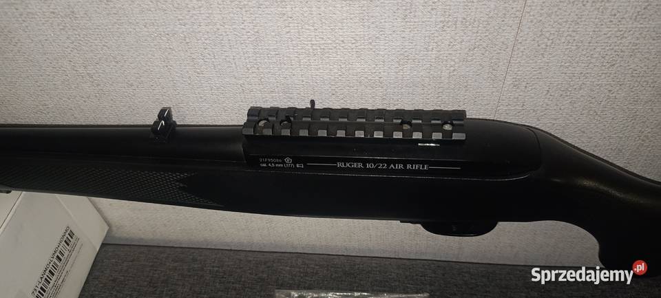 Wiatrówka Ruger 1022 CO2 tłumik szyna Ris śląskie Chorzów