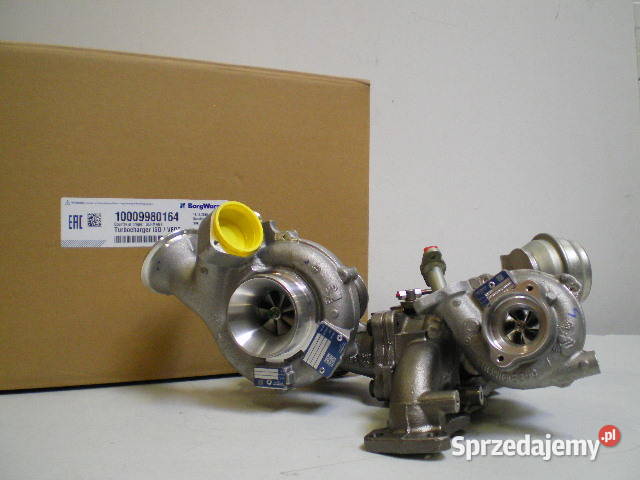 Nowa turbosprężarka BorgWarner KKK 10009980164 osobowe Części samochodowe Siedlce sprzedam