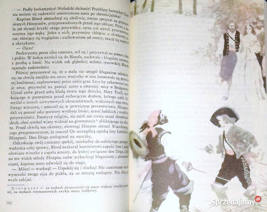 Kapitan Blood Rafael Sabatini Rok wydania 1989 Chełm