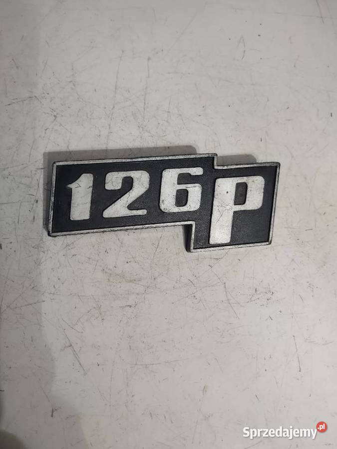 FIAT 126 P EMBLEMAT ZNACZEK ZABYTKOWY FABR Pozostałe lubelskie Lublin